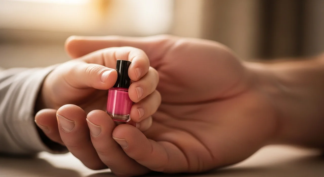 딸과의 첫 네일 아트, 거절할 수 없는 귀여운 제안