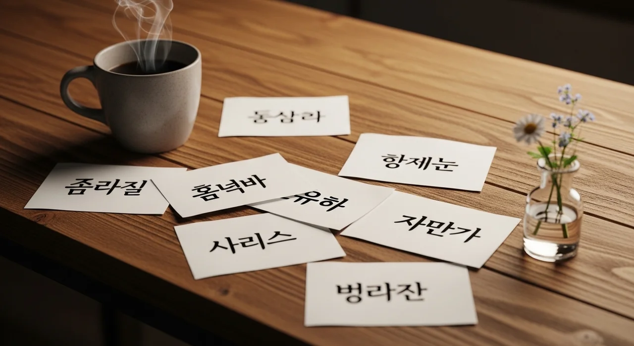 아빠가 기억해야 할 '감성 단어' 체크리스트