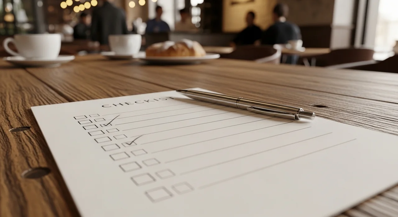 성공적인 데이트를 위한 매너 체크리스트