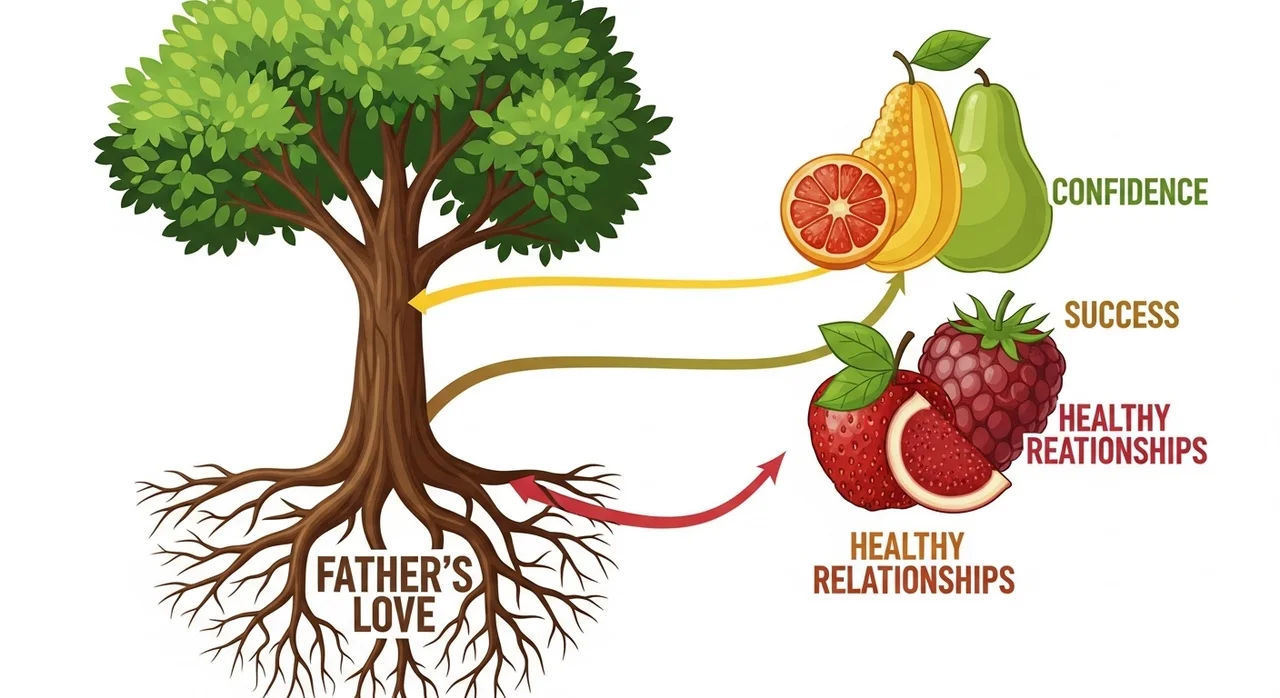 아빠의 육아 참여가 딸에게 미치는 영역별 핵심 요약
