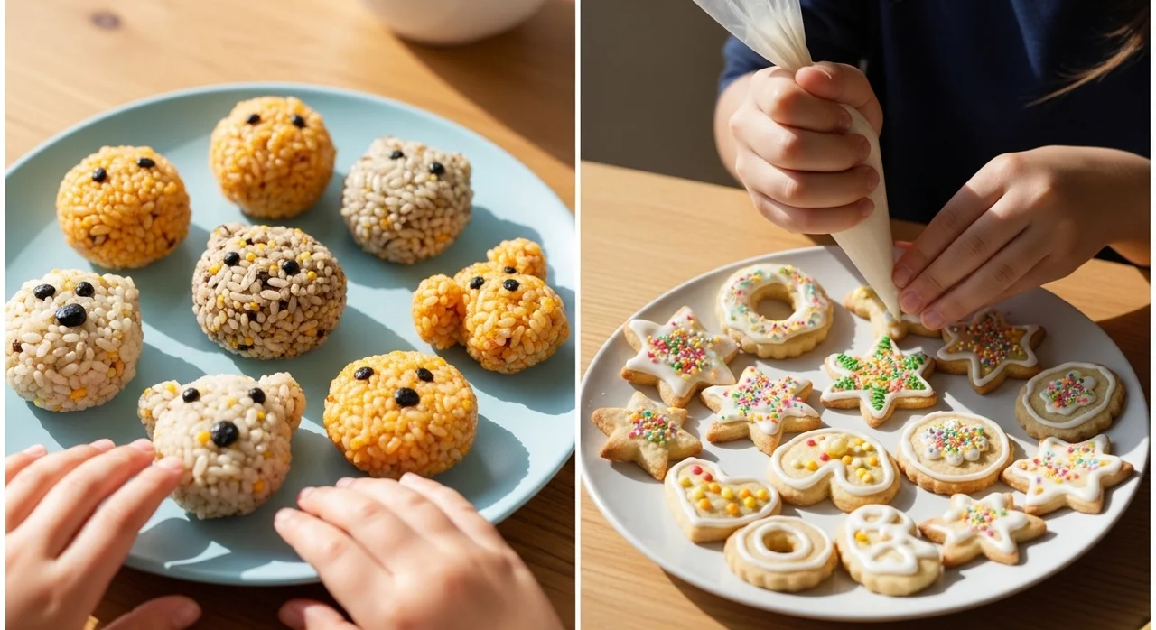 연령별 추천 요리 메뉴 비교