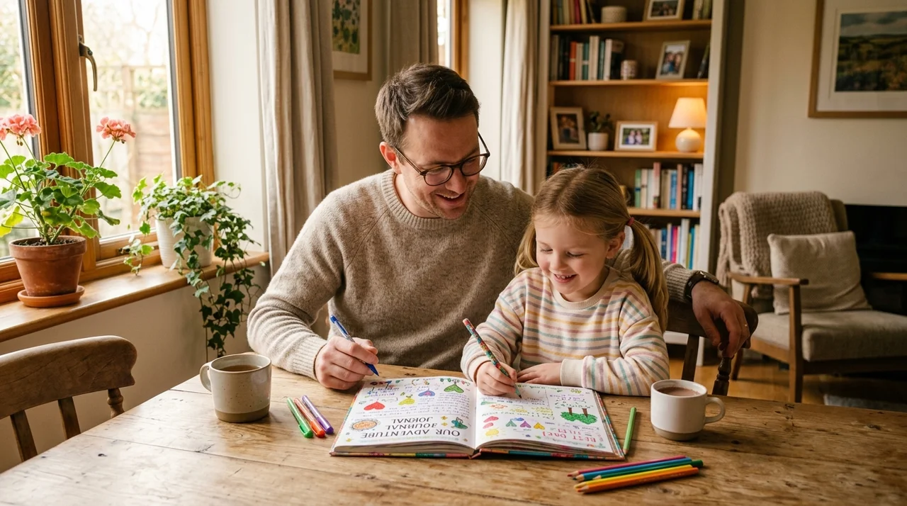 아빠와 딸 비밀 일기장 활용 팁 5가지, 서먹함을 설렘으로 바꾸는 법