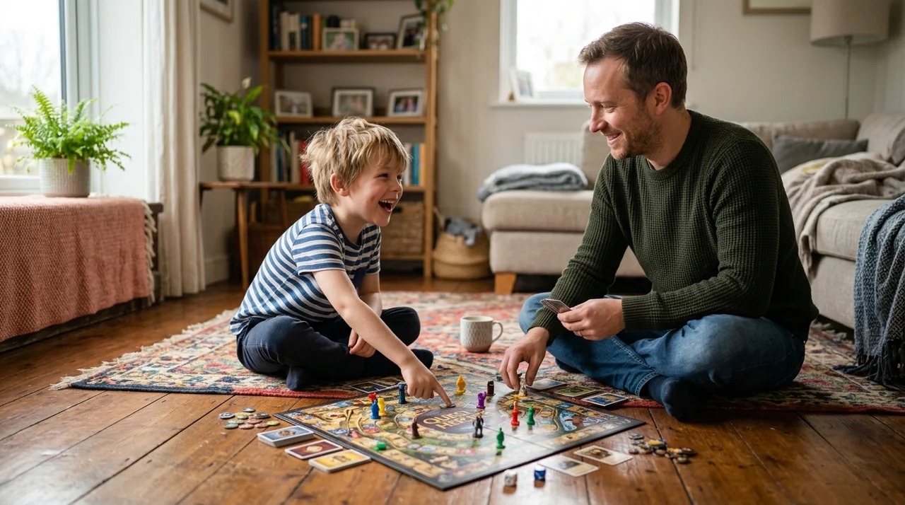 아빠와 아들의 한판 승부 져줄 때와 이길 때의 황금 비율 7:3