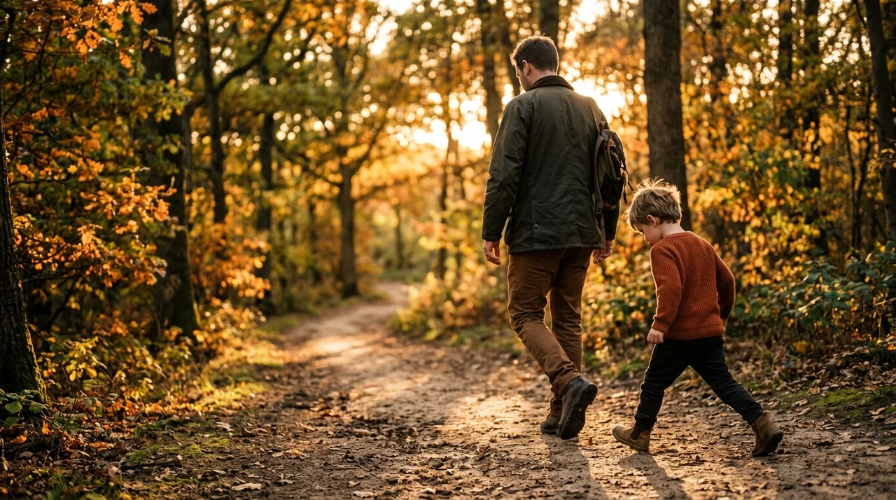 아빠를 따라 하는 아들, 멋진 어른의 뒷모습을 보여주는 육아법