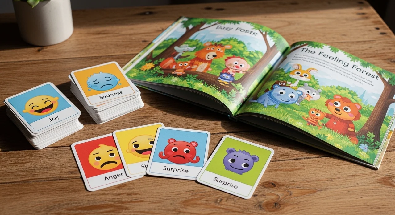 감정 표현을 돕는 홈 스쿨링 준비물