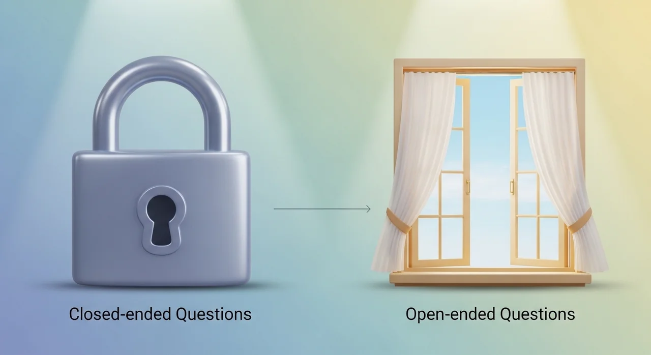 피해야 할 질문 vs 권장하는 질문