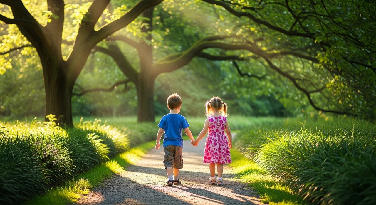 남매가 평생 친구가 되는 기적, 아빠의 손에 달려 있습니다