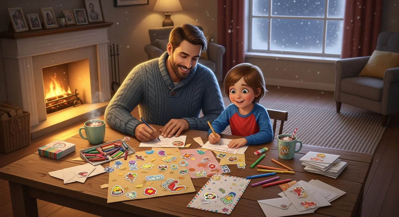 아빠와 아이가 함께 쓰는 시간의 기록, 가족 타임캡슐