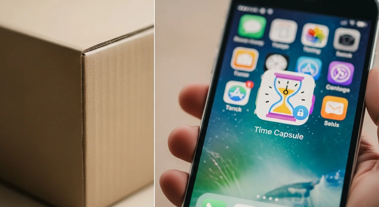 아날로그 박스 vs 디지털 타임캡슐, 당신의 선택은?