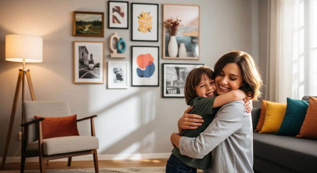 작은 전시회가 아이에게 주는 선물