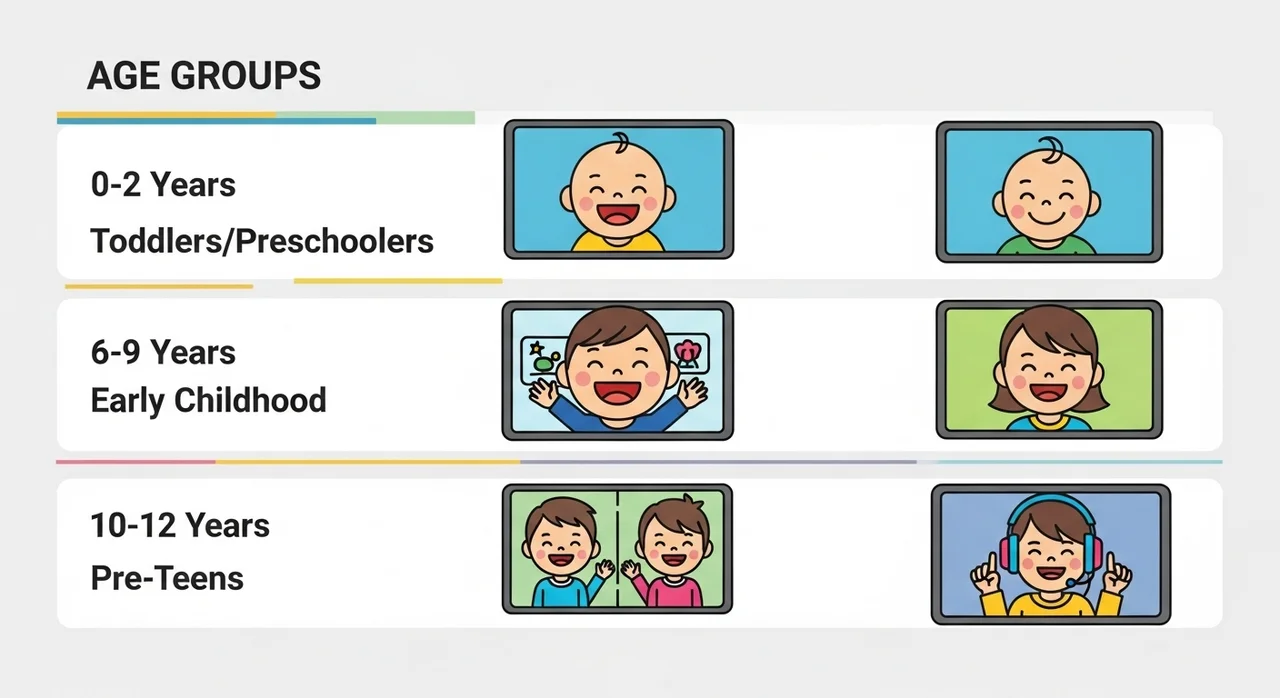 아이 연령별 영상 통화 전략 및 추천 시간