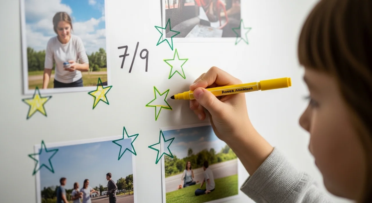 아빠와 함께하는 드림 보드 제작 5단계