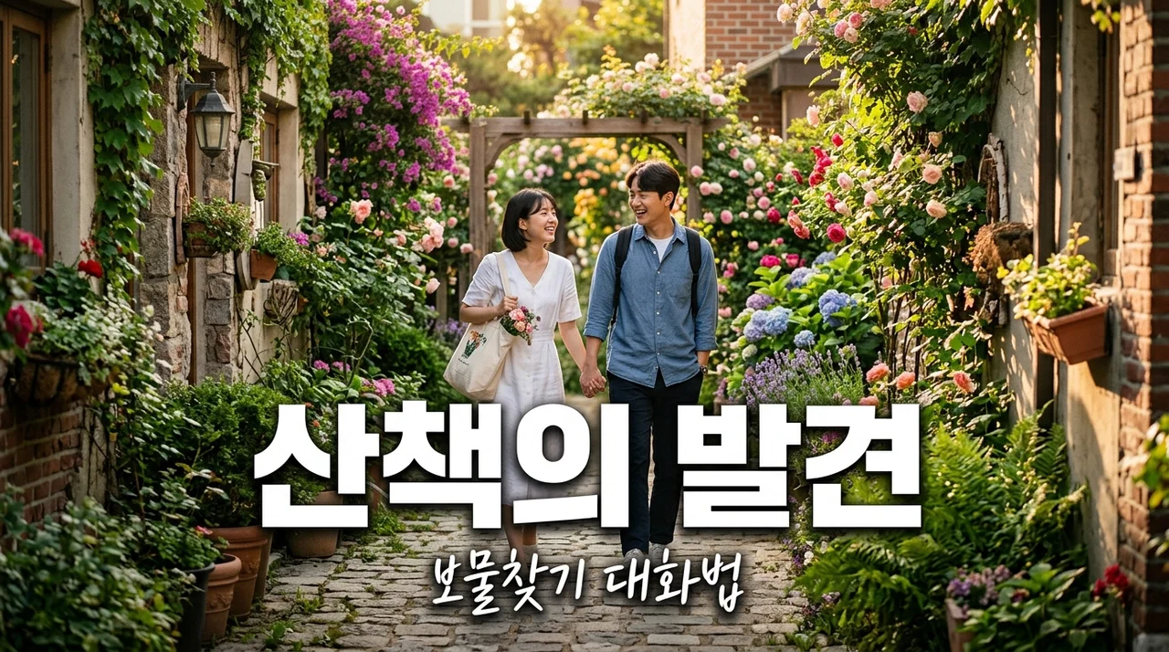 동네 산책하며 보물 찾기 하듯 대화 나누는 법: 일상이 여행이 되는 기술