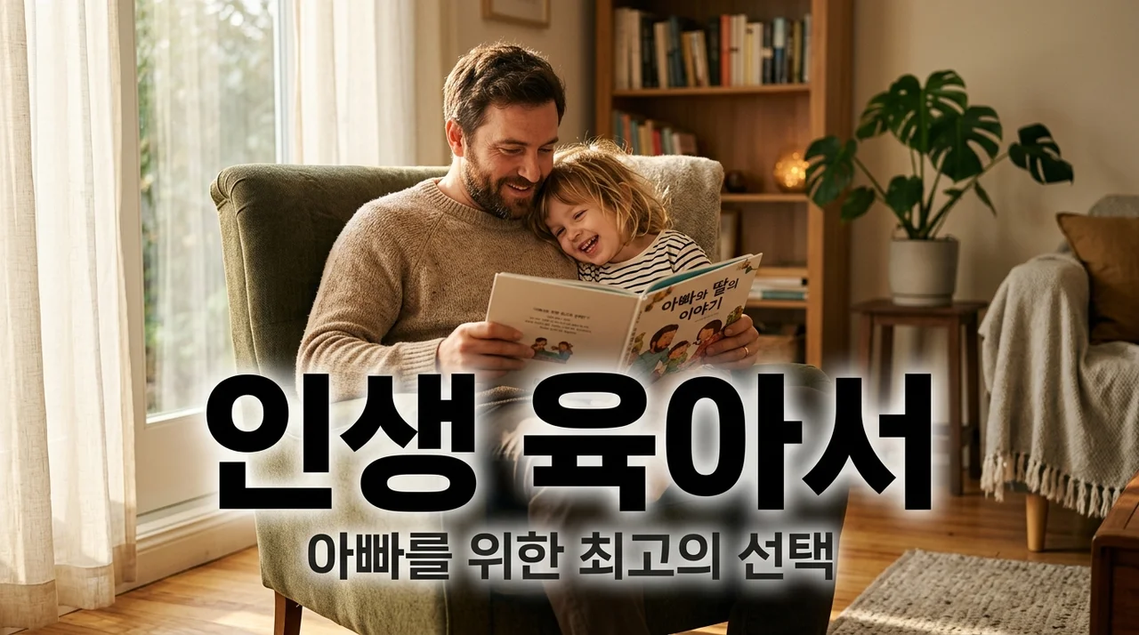 좋은 아빠가 되기 위해 읽었던 육아서 중 최고는? 추천 도서 TOP 3