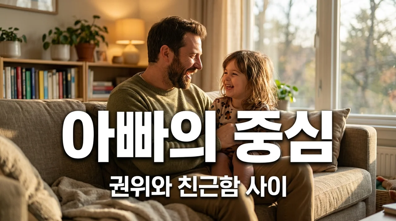 아빠 권위와 친근함, 무너지지 않는 중심 잡는 5가지 비결