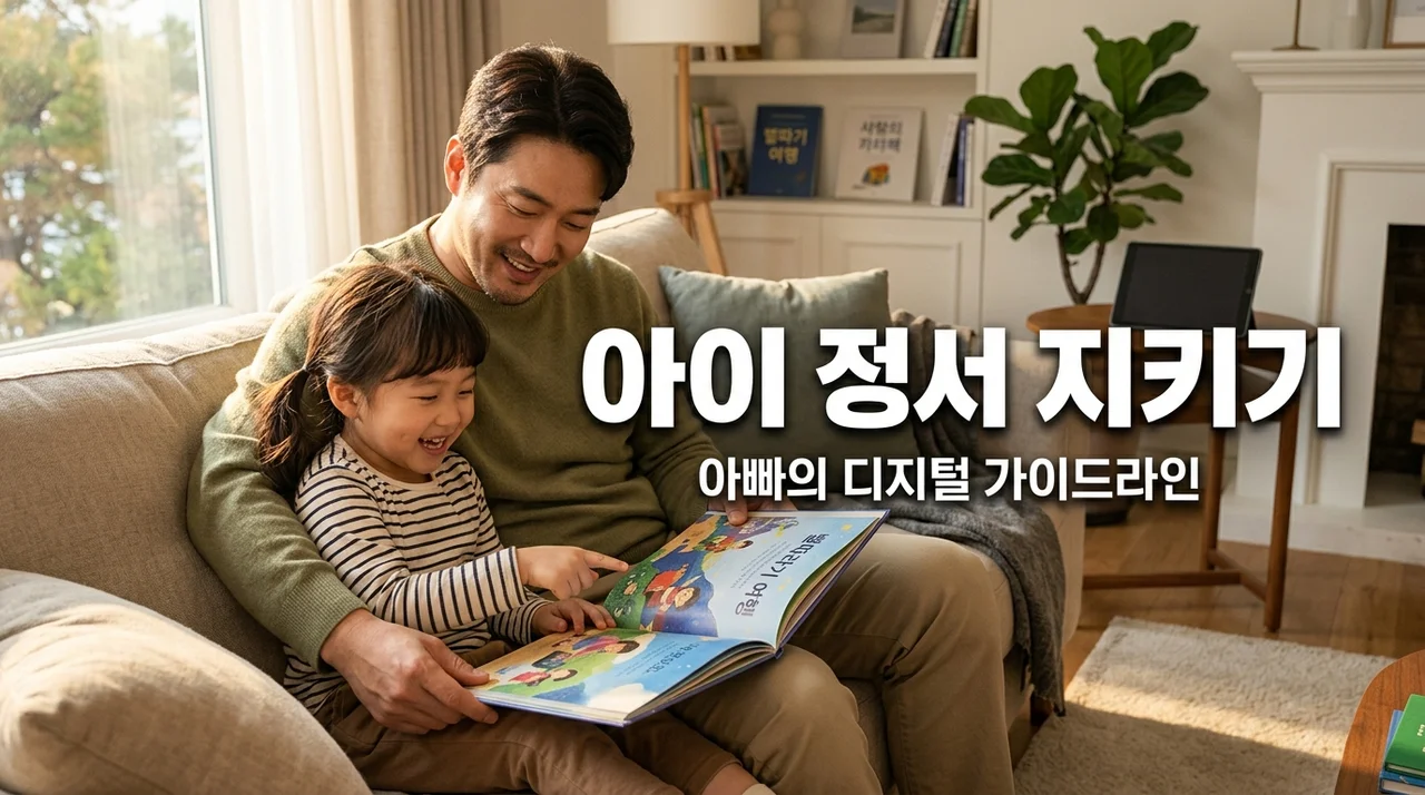 디지털 세상 우리 아이 정서 지키기: 아빠를 위한 필독 가이드라인 5가지