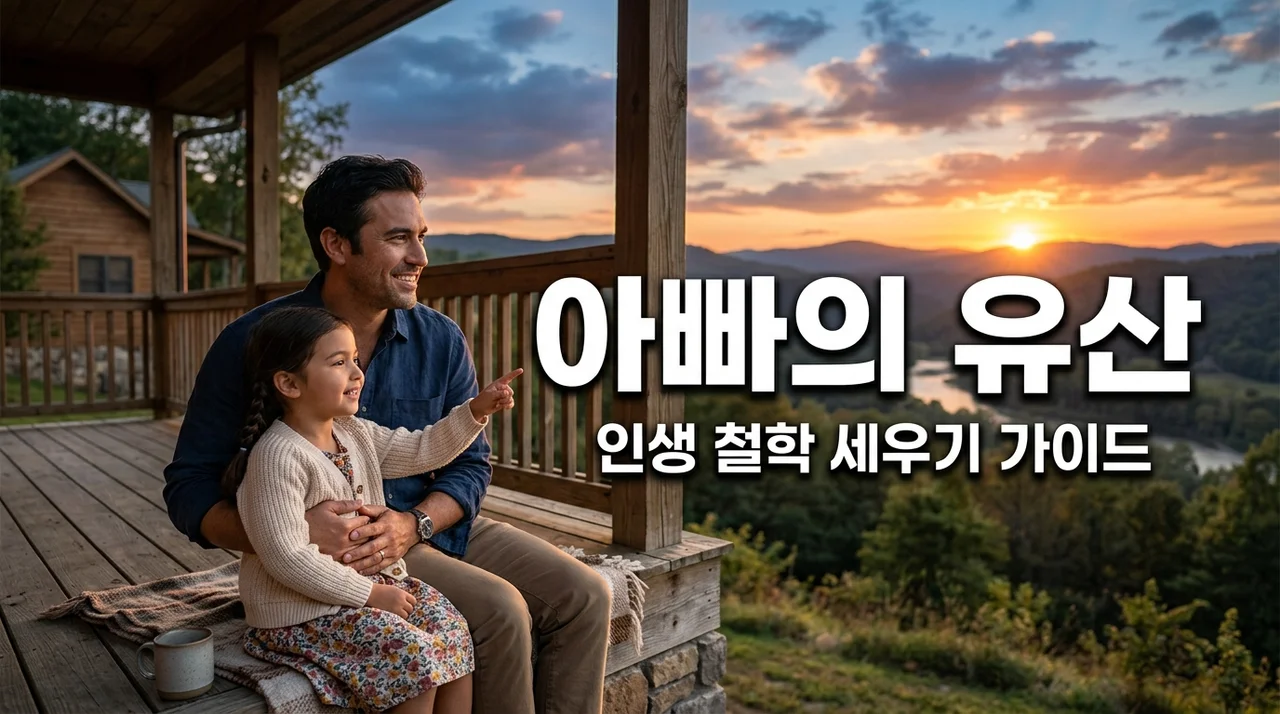 아빠의 인생 철학 세우기: 아이에게 물려줄 최고의 유산은 '태도'입니다