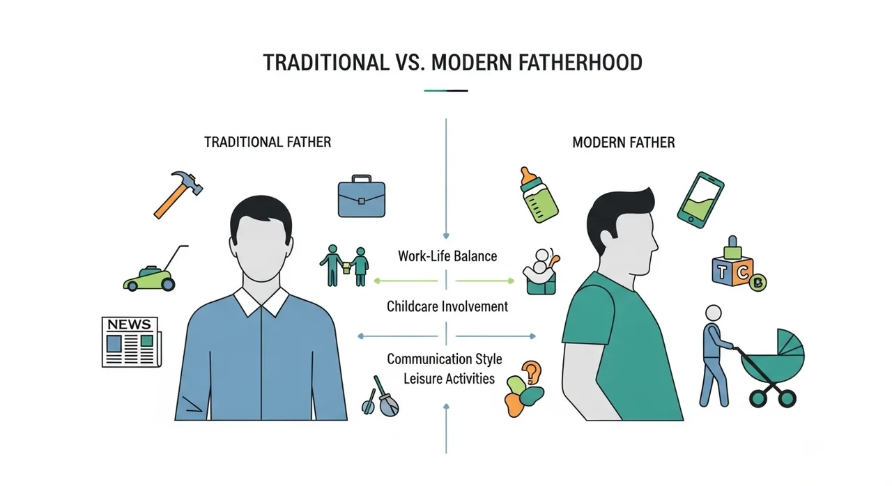 솔직한 아빠 vs 완벽한 아빠, 무엇이 다를까?