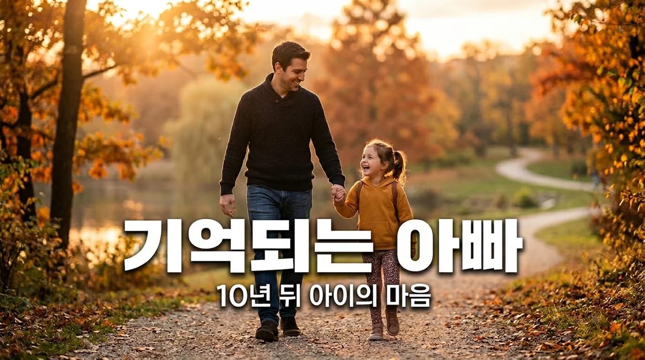 십 년 뒤 아이에게 어떤 아빠로 기억되고 싶은가? 사랑받는 아빠의 5가지 육아 철학
