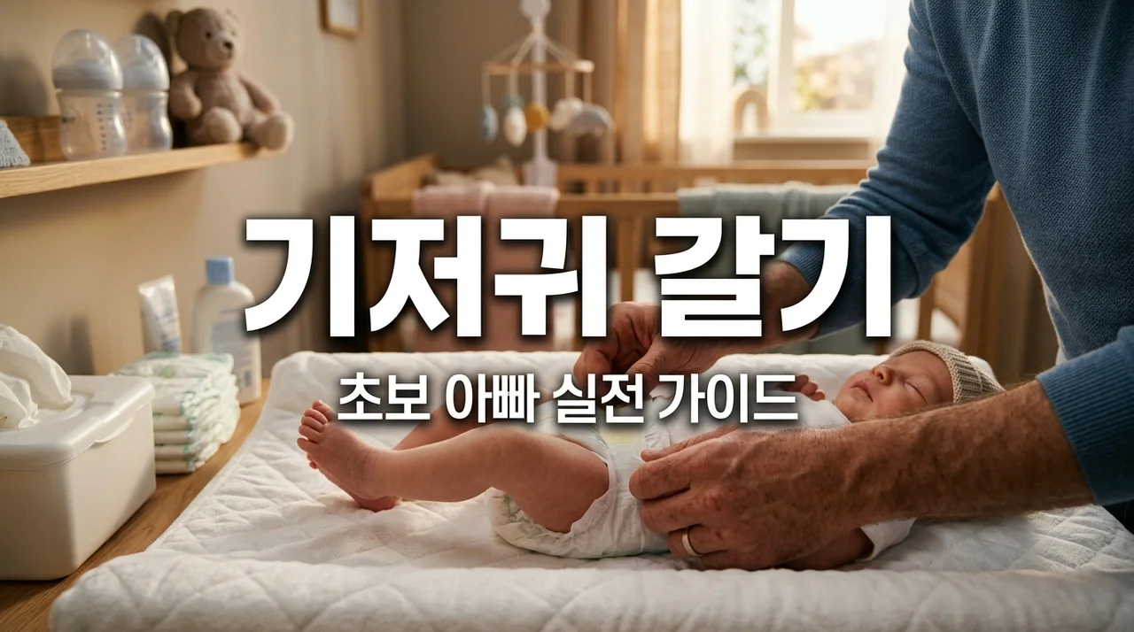 신생아 기저귀 갈기 노하우: 초보 아빠도 5분 만에 마스터하는 꿀팁