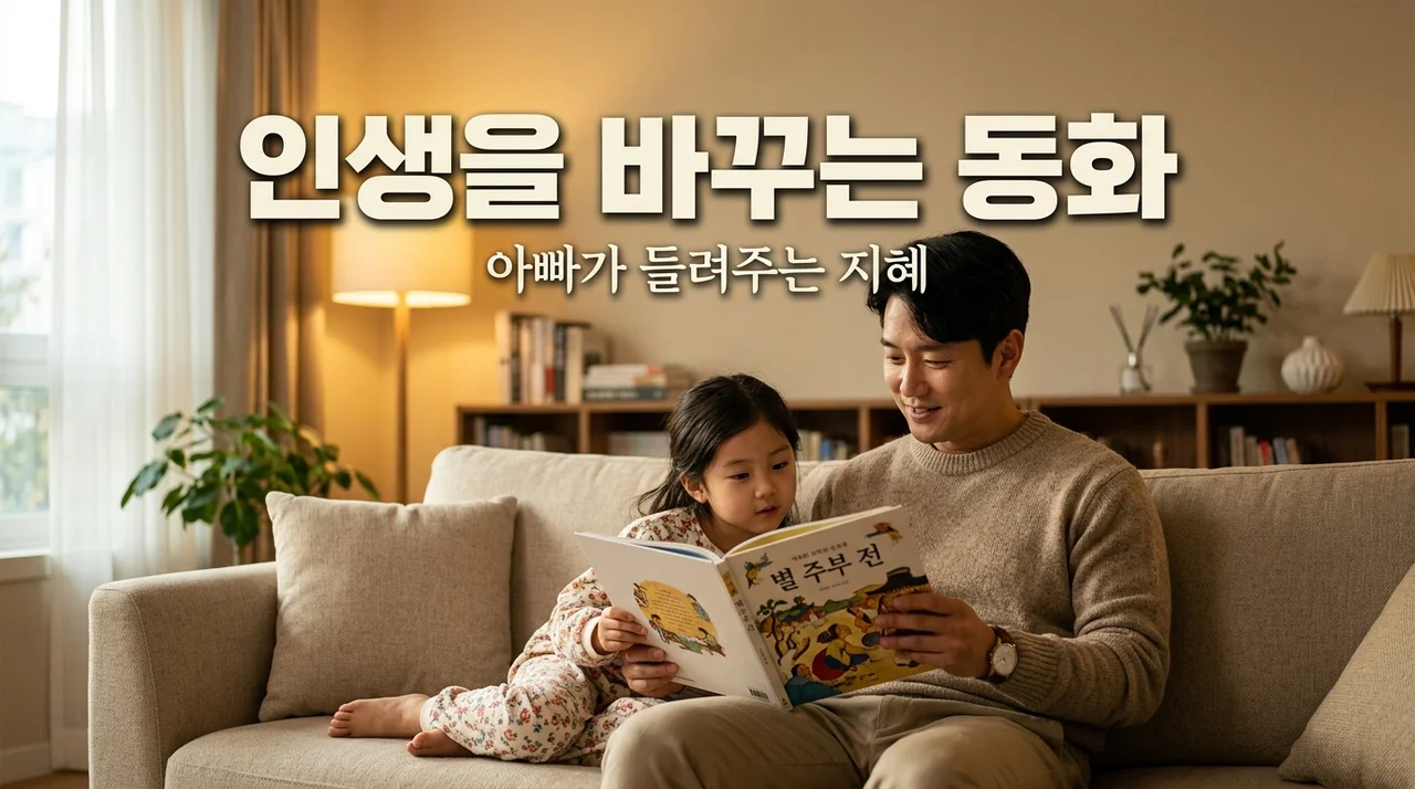 아빠가 읽어주는 전래동화 속 인생 교훈 5가지와 효과적인 방법