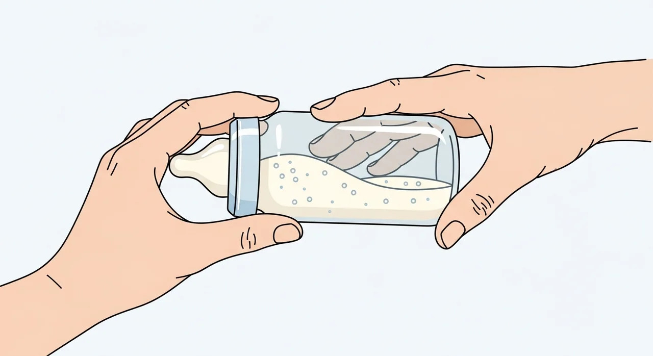배앓이 방지의 핵심! 거품 없는 조제 비법