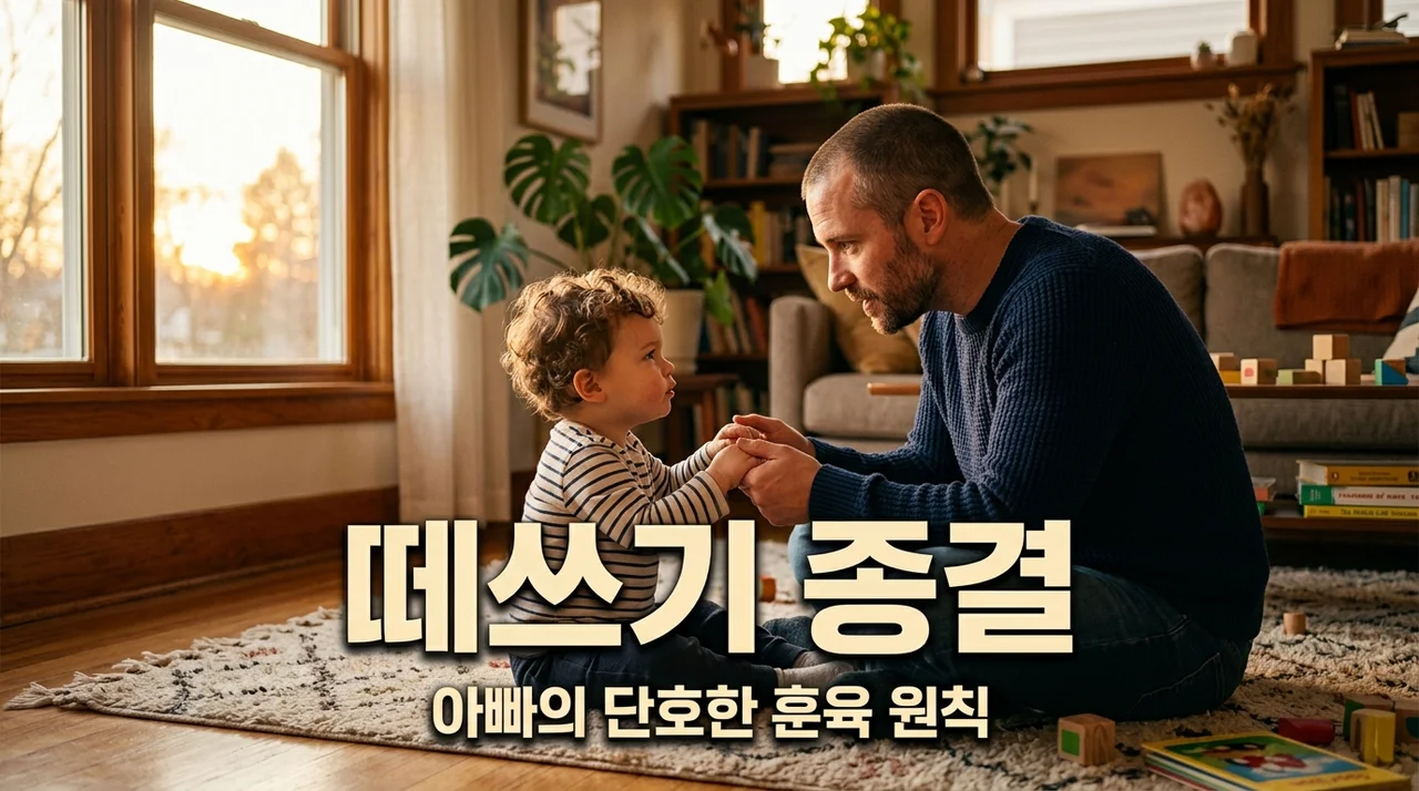 아이 떼쓰기 대처법 | 아빠를 위한 단호하고 다정한 훈육 원칙 5가지