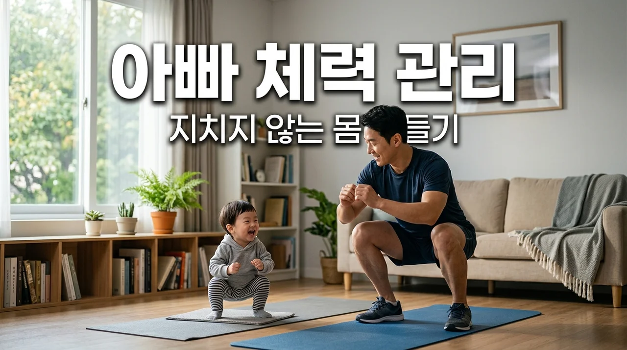 육아하는 아빠의 체력 관리 홈트로 지치지 않는 몸 만들기 가이드