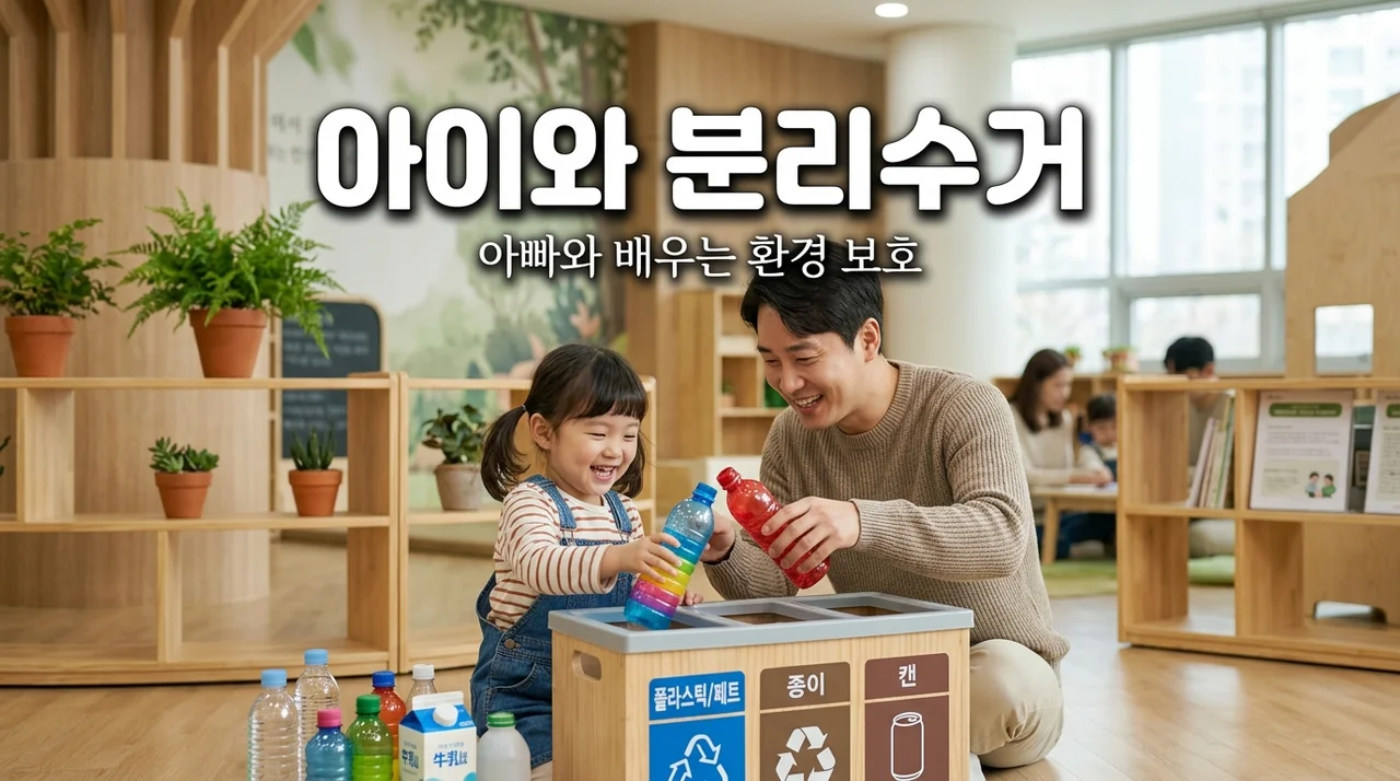 아이와 함께하는 분리수거! 아빠가 가르치는 환경 보호 실천 가이드