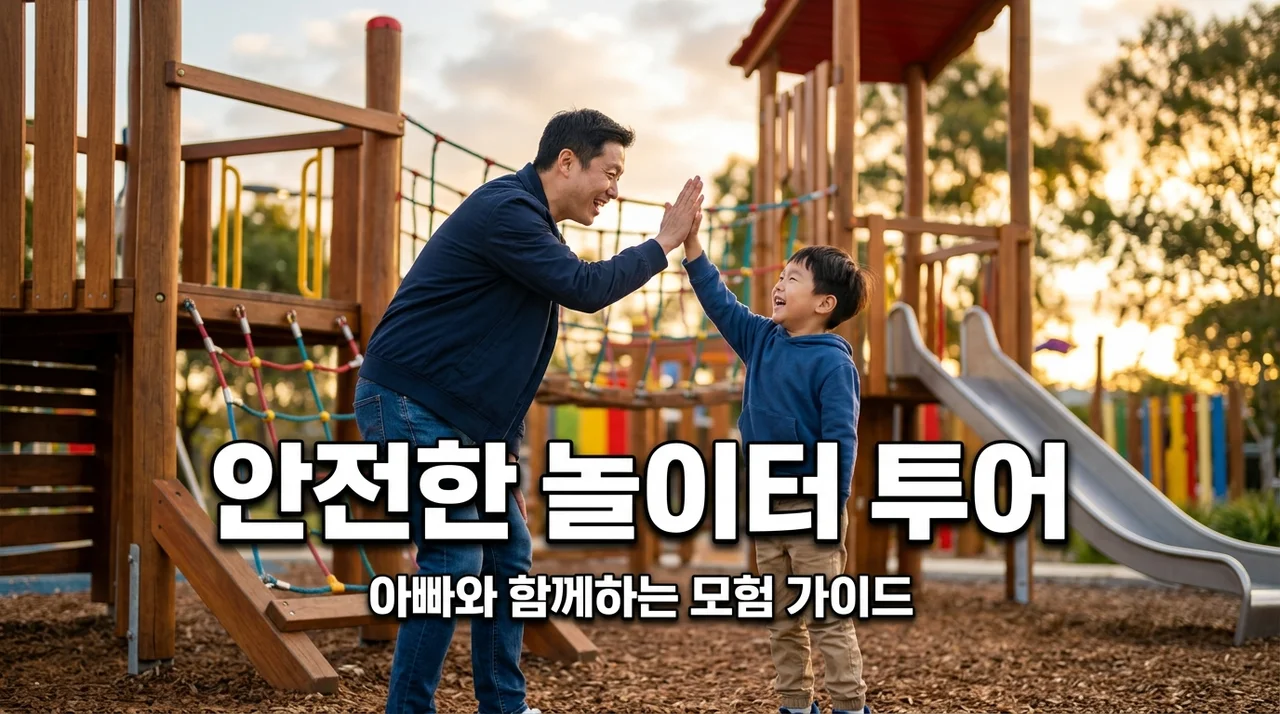 동네 놀이터 투어 안전 팁! 아빠와 함께하는 신나는 모험 가이드