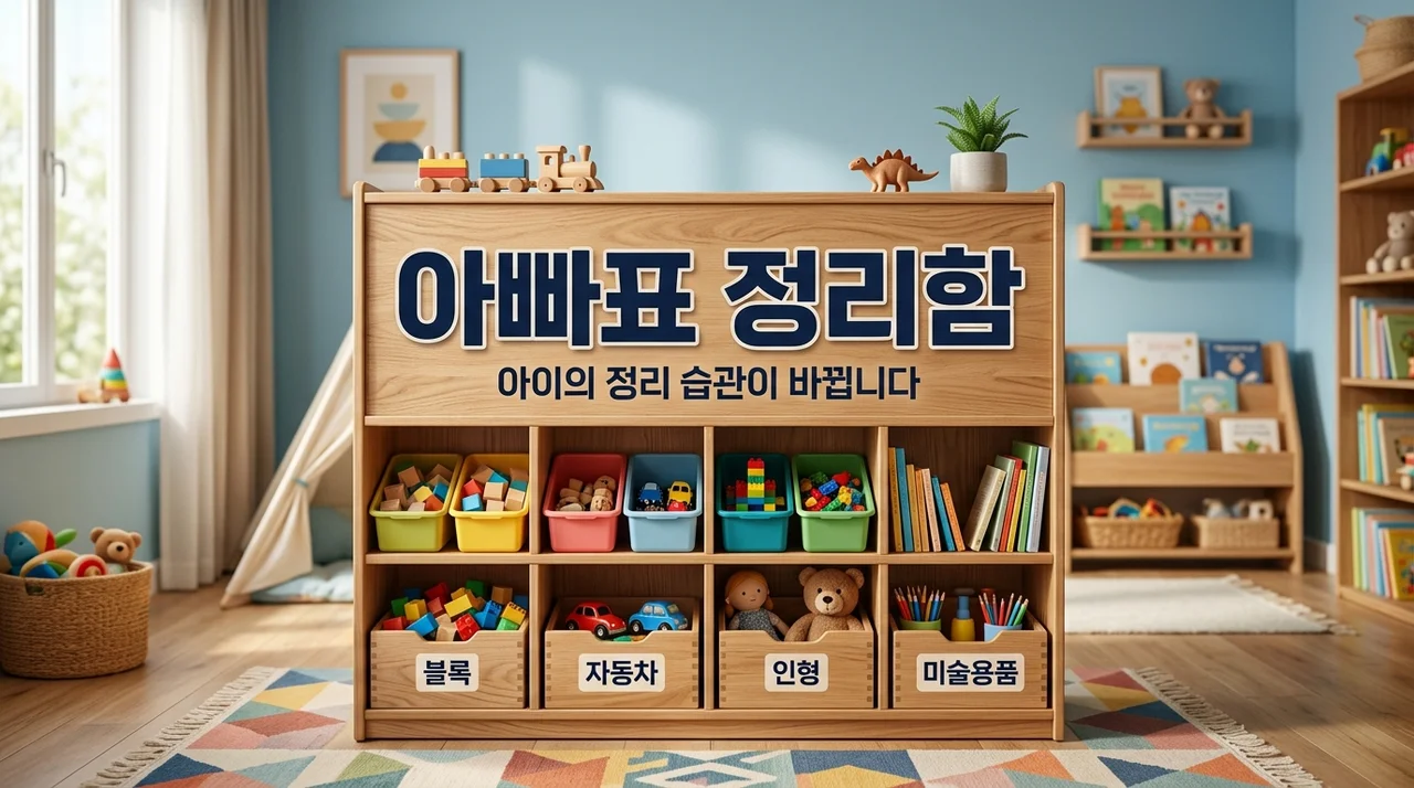 아빠가 직접 만든 장난감 정리함 활용기! 아이의 정리 습관이 180도 달라진 비결