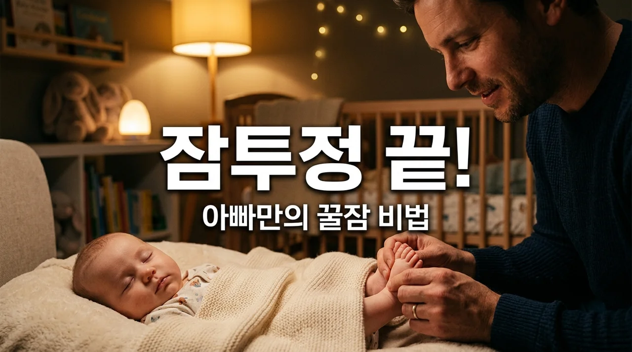 아이 잠투정 해결! 아빠만의 특급 자장가와 마사지 비법 5가지