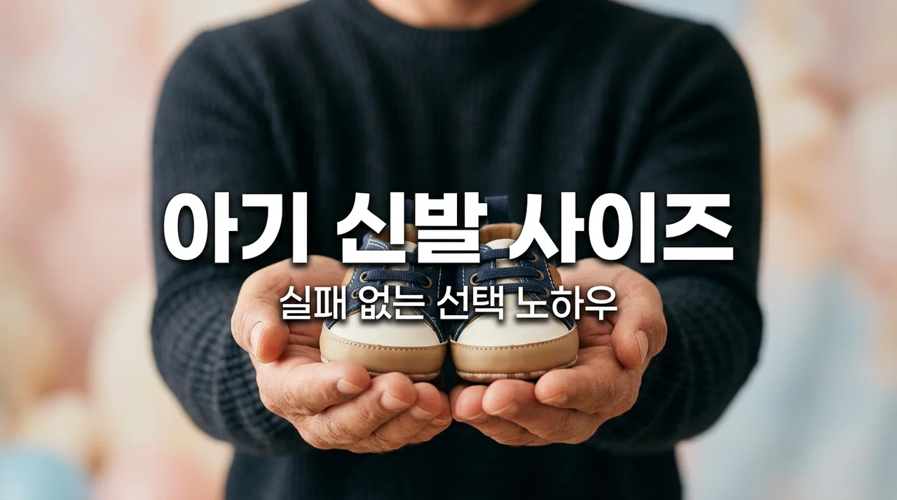아기 첫 신발 사이즈 선택 노하우! 아빠가 직접 고른 실패 없는 팁
