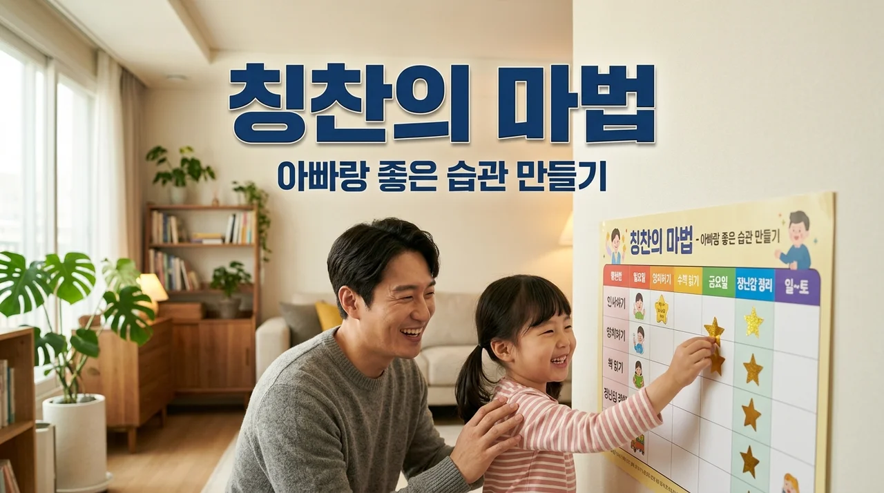 아빠표 칭찬 스티커 판: 아이의 좋은 습관을 만드는 기적의 프로젝트