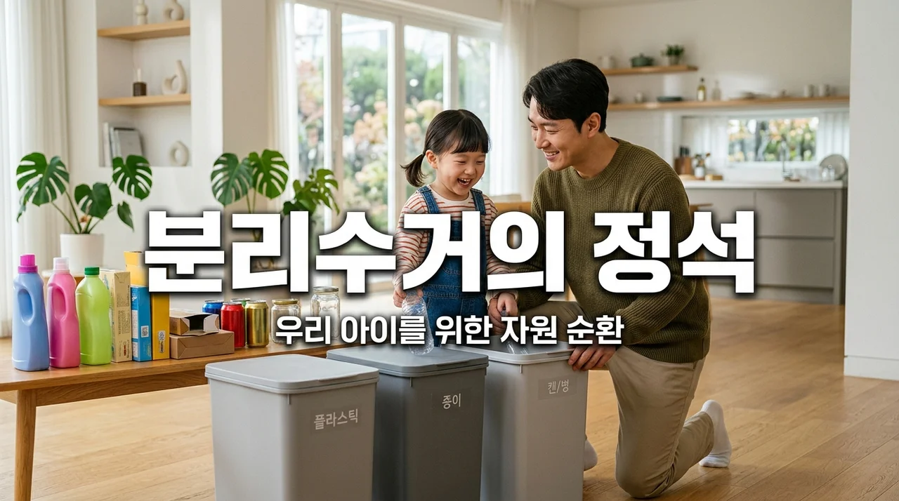 분리수거 방법과 자원 순환의 의미: 아빠가 알려주는 꿀팁