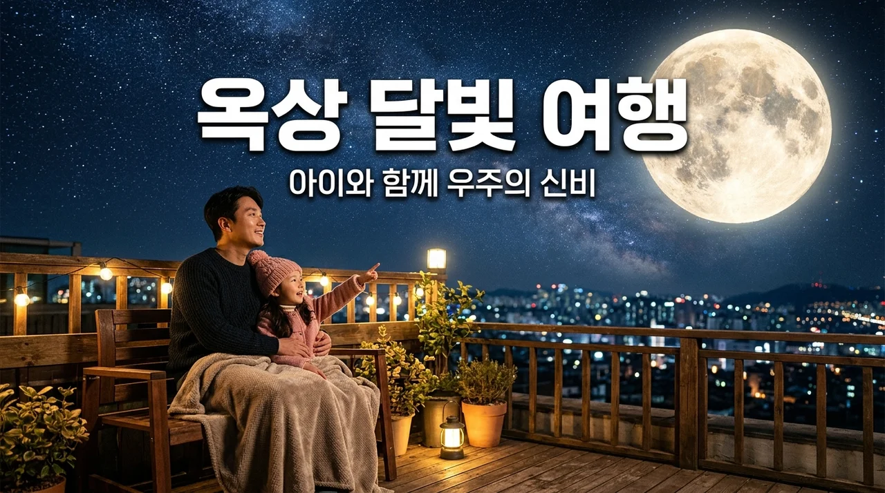 옥상 달빛 구경 아이와 함께 우주의 신비 들려주기 실전 가이드