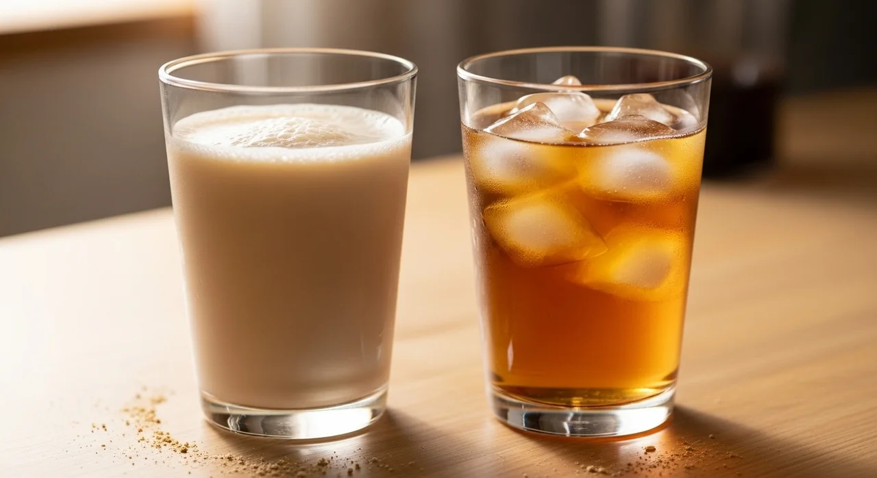 물 vs 우유, 무엇이 더 맛있을까?