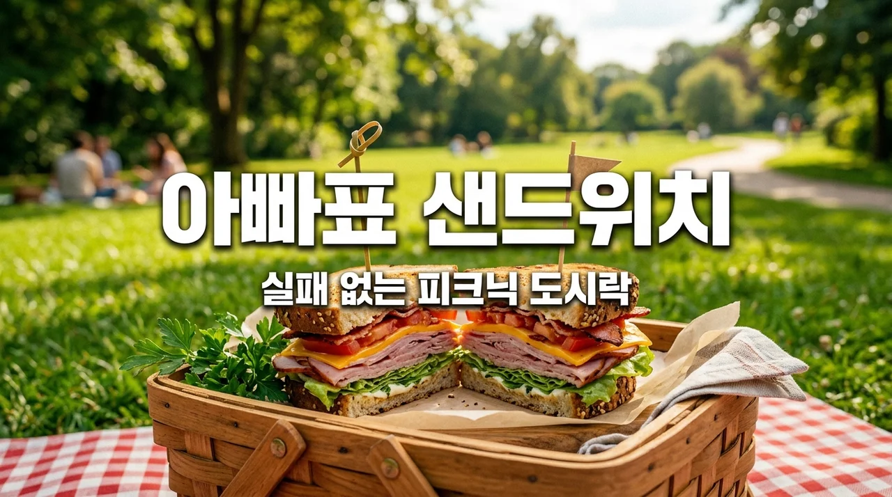 아빠표 수제 샌드위치 피크닉 도시락 싸기: 실패 없는 황금 레시피와 꿀팁