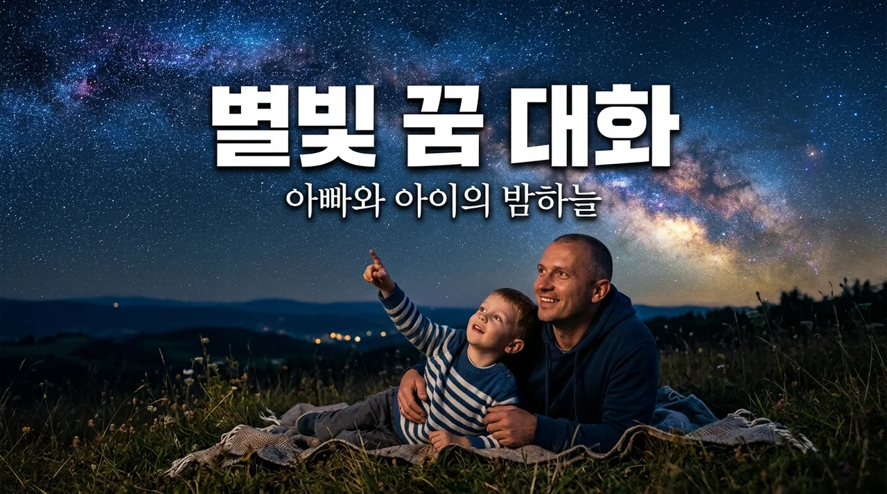 아빠와 함께하는 밤하늘 별 관측, 아이의 꿈을 키우는 마법의 대화법