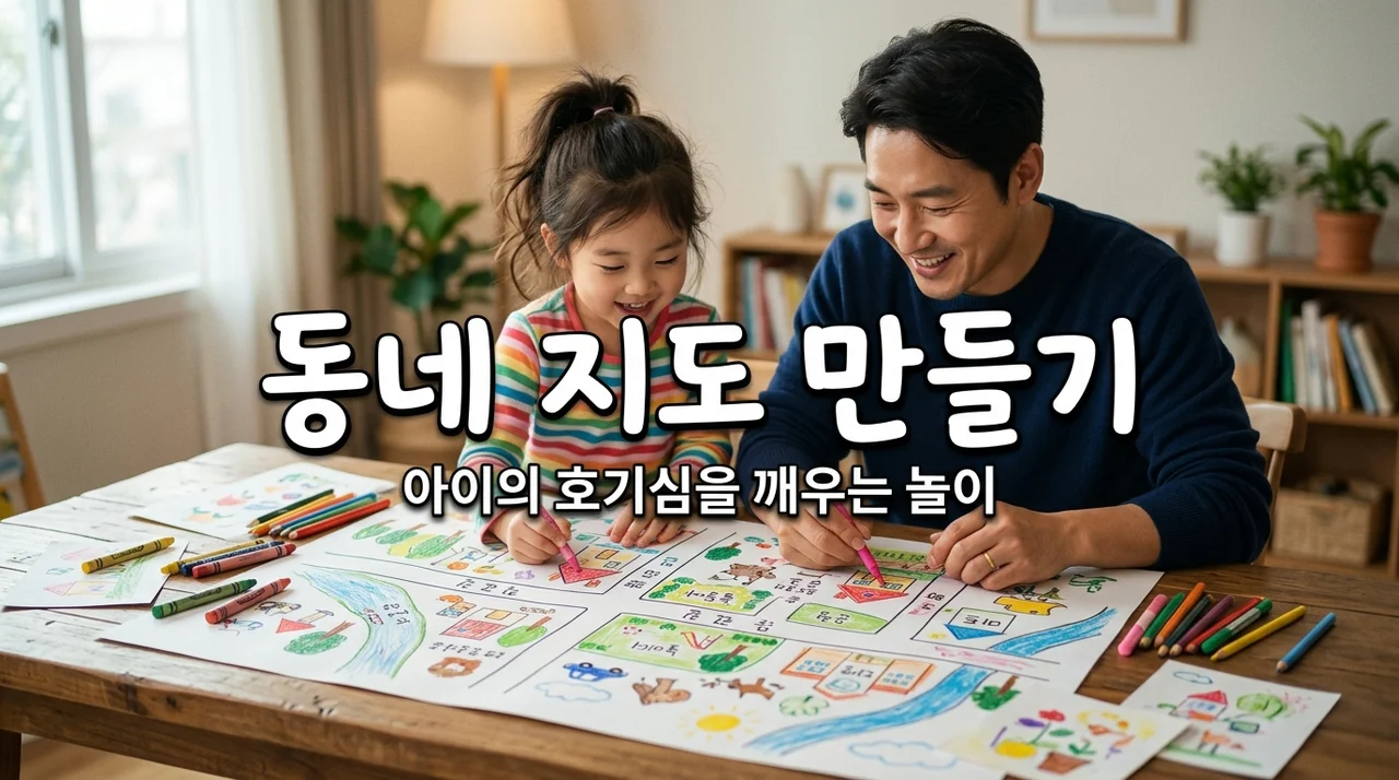 아이의 호기심을 채워주는 아빠표 동네 지도 만들기 완벽 가이드