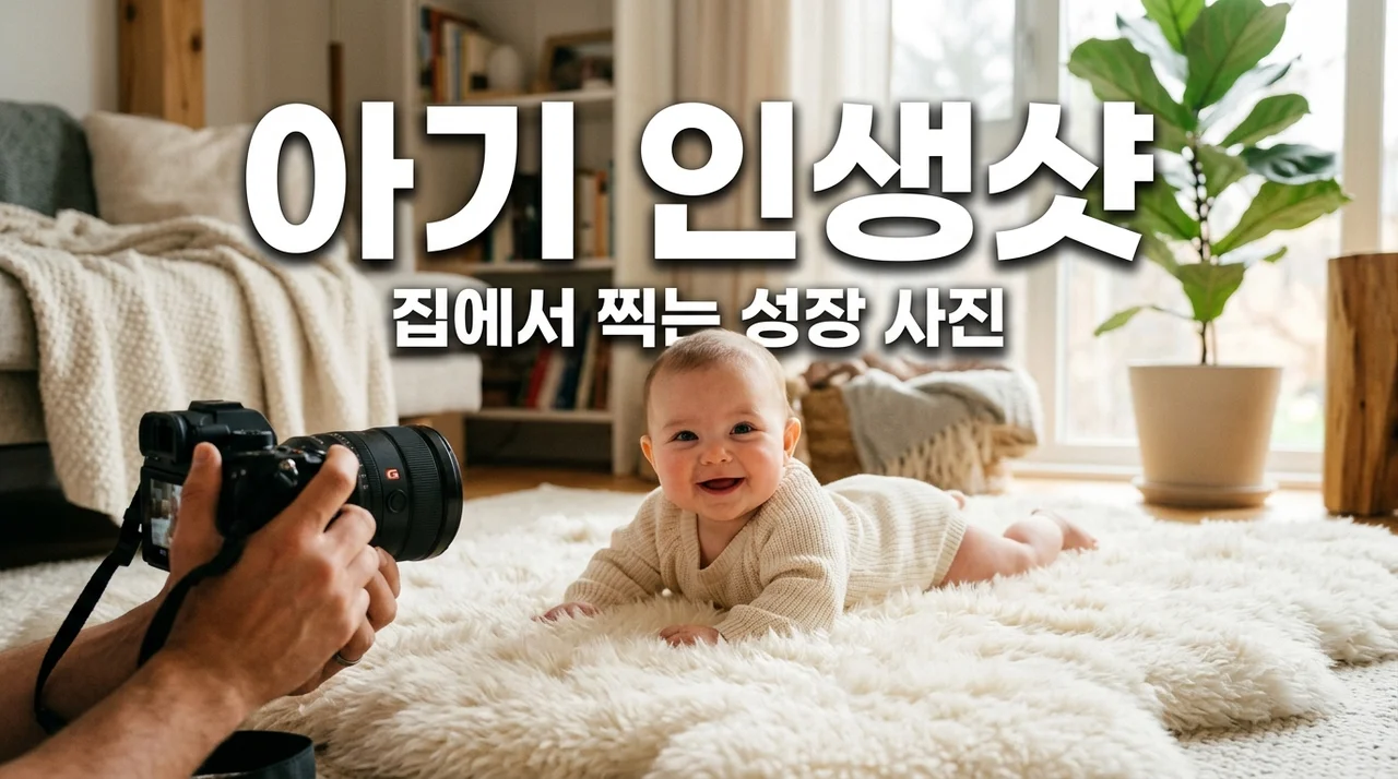 아빠표 셀프 성장 사진, 집에서 스튜디오급 인생샷 찍는 5가지 비결