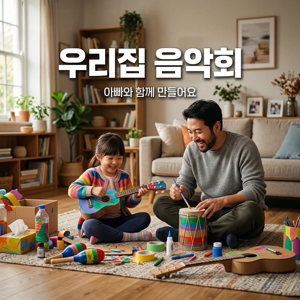 아빠와 함께하는 재활용품 악기 만들기, 집안의 작은 음악회 완벽 가이드