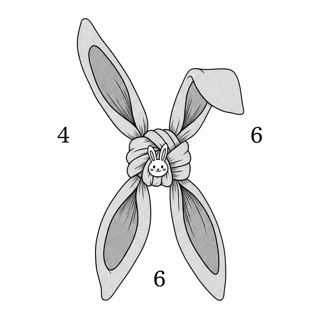가장 쉬운 '토끼 귀(Bunny Ears)' 매듭법 4단계