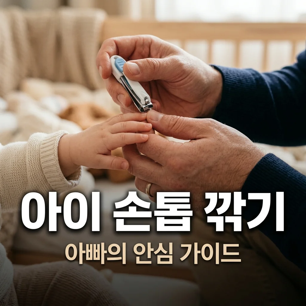 아이 손톱 깎기 무서워할 때? 아빠가 알려주는 안 아픈 6가지 꿀팁