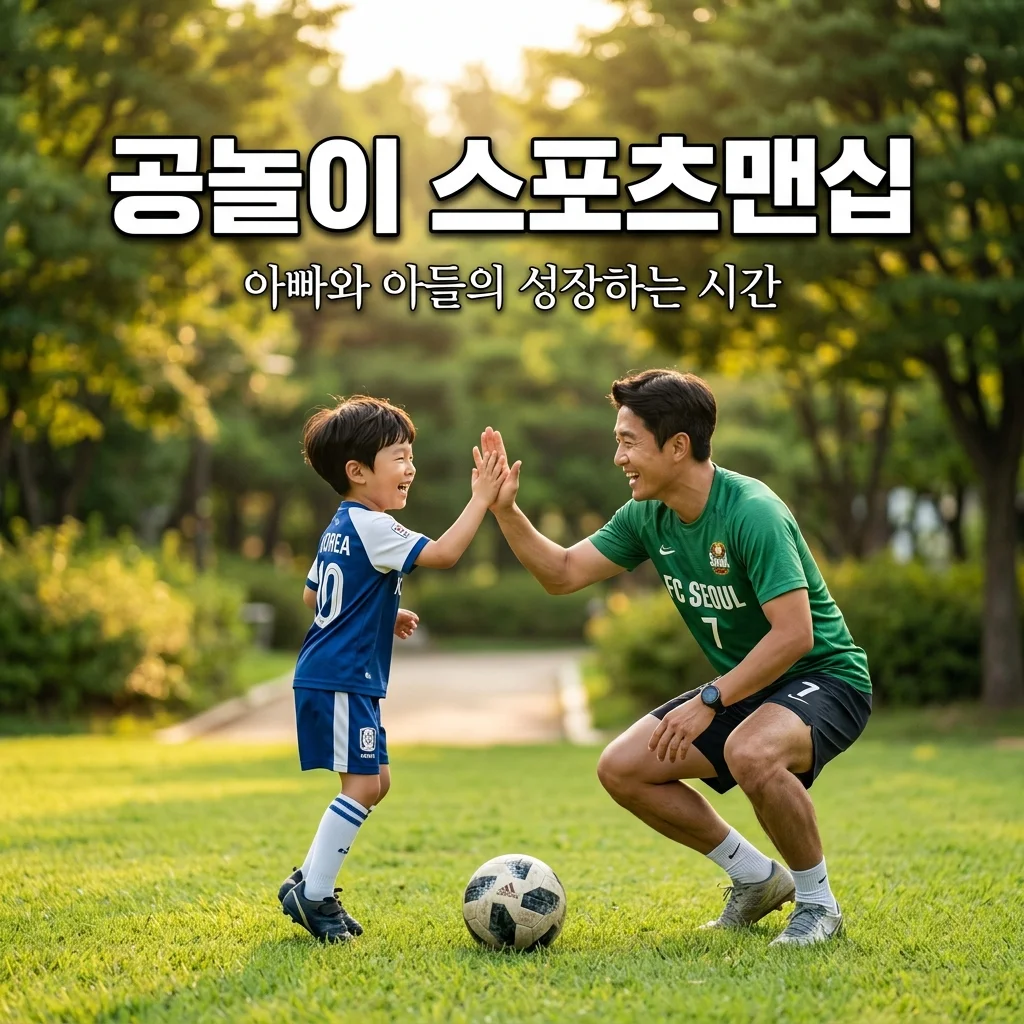 아빠와 아들 공놀이 규칙, 지키면서 배우는 스포츠맨십 가이드