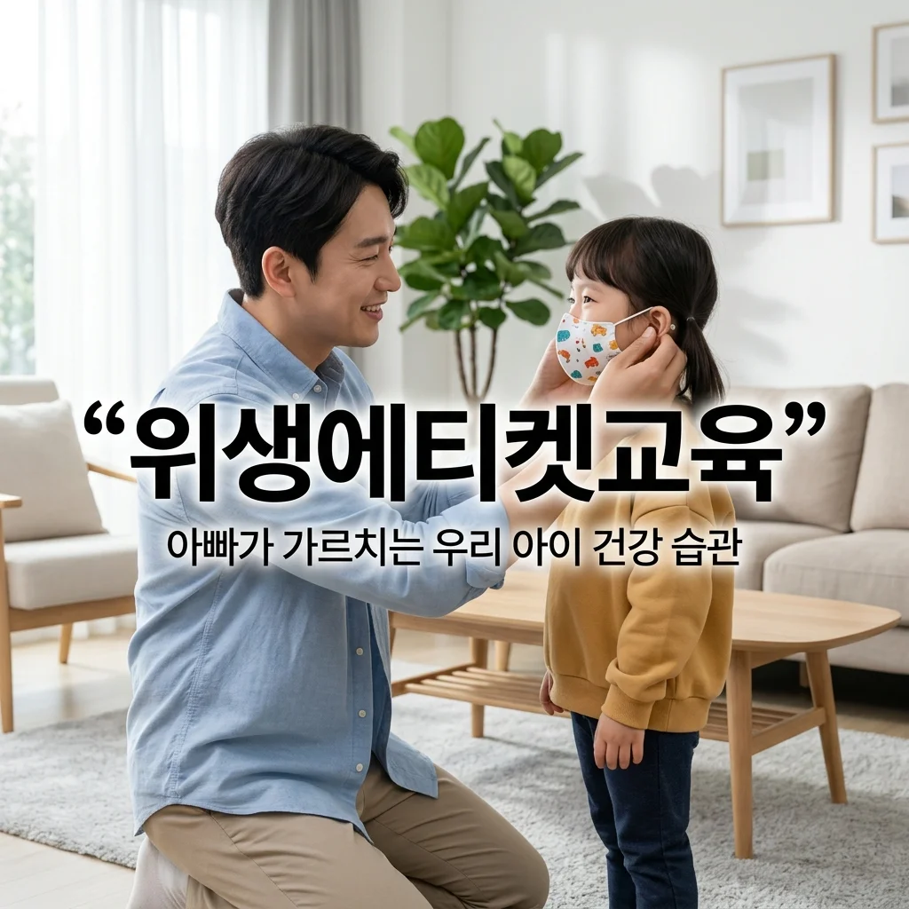 올바른 마스크 착용과 위생 에티켓, 아빠가 가르치는 실전 가이드