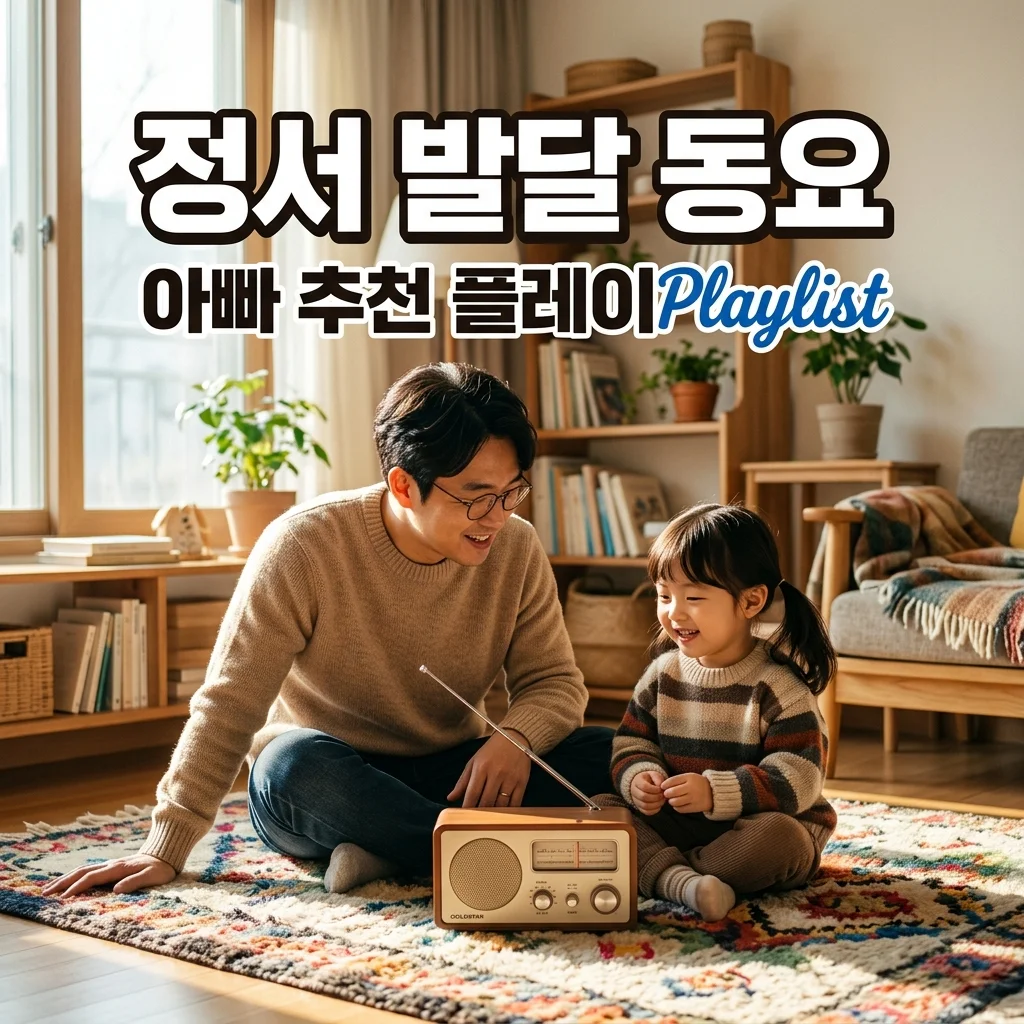 아이 정서 발달에 좋은 동요 추천, 아빠가 직접 고른 상황별 플레이리스트 BEST