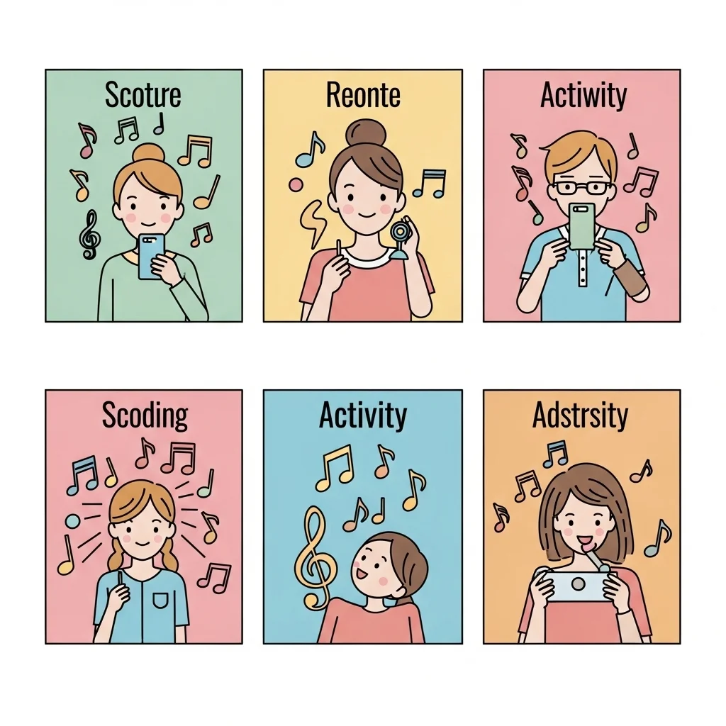 상황별 추천 동요 및 기대 효과 한눈에 보기