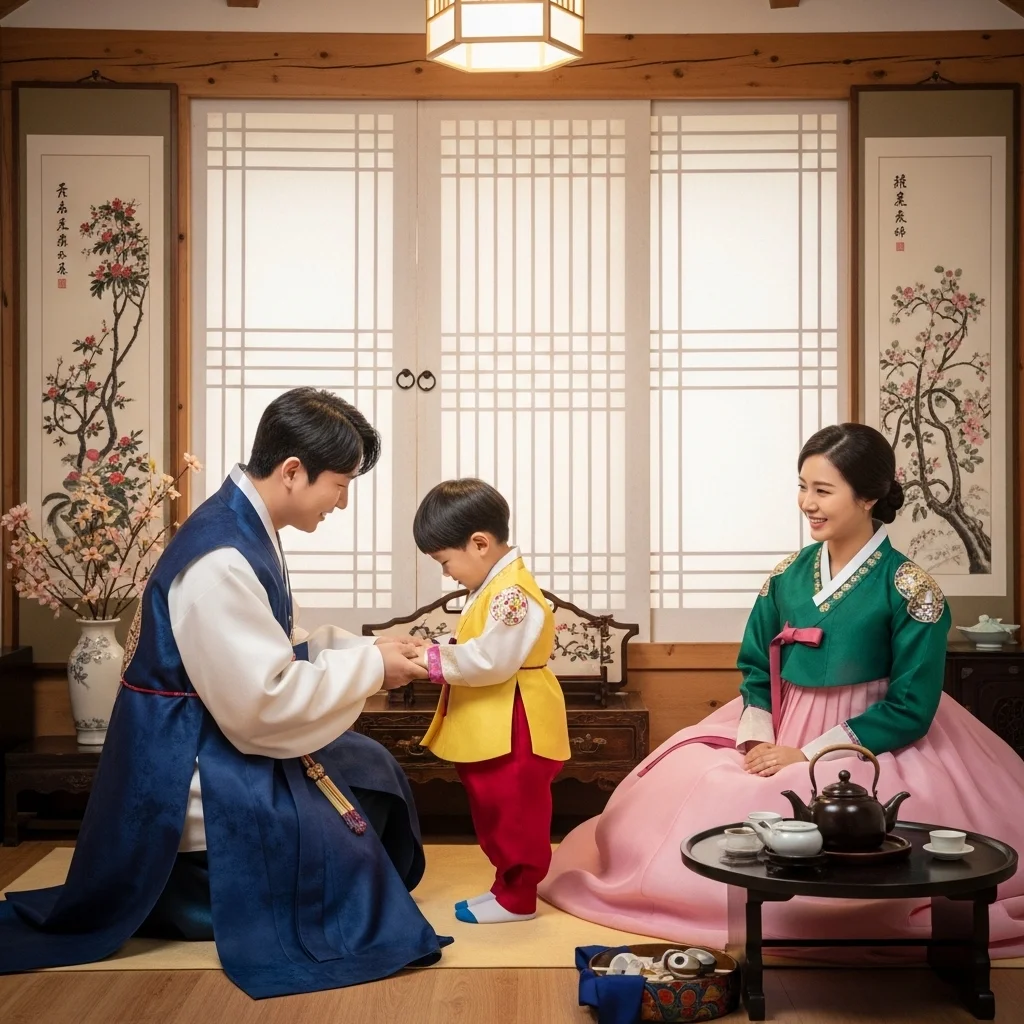 아이와 함께하는 첫 명절, 예절 교육의 핵심은?