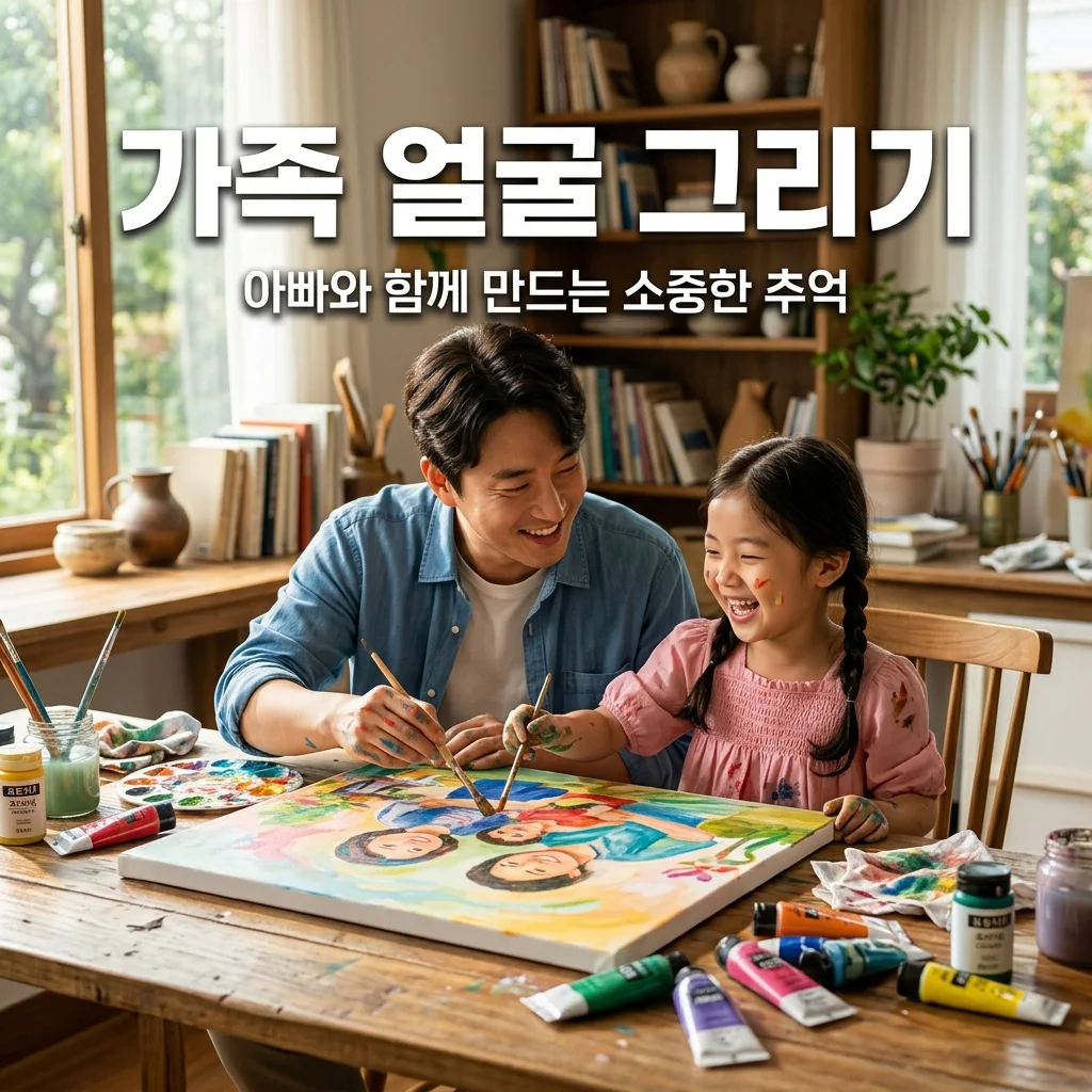 아빠와 함께하는 우리 가족 얼굴 그리기 대회 완벽 가이드